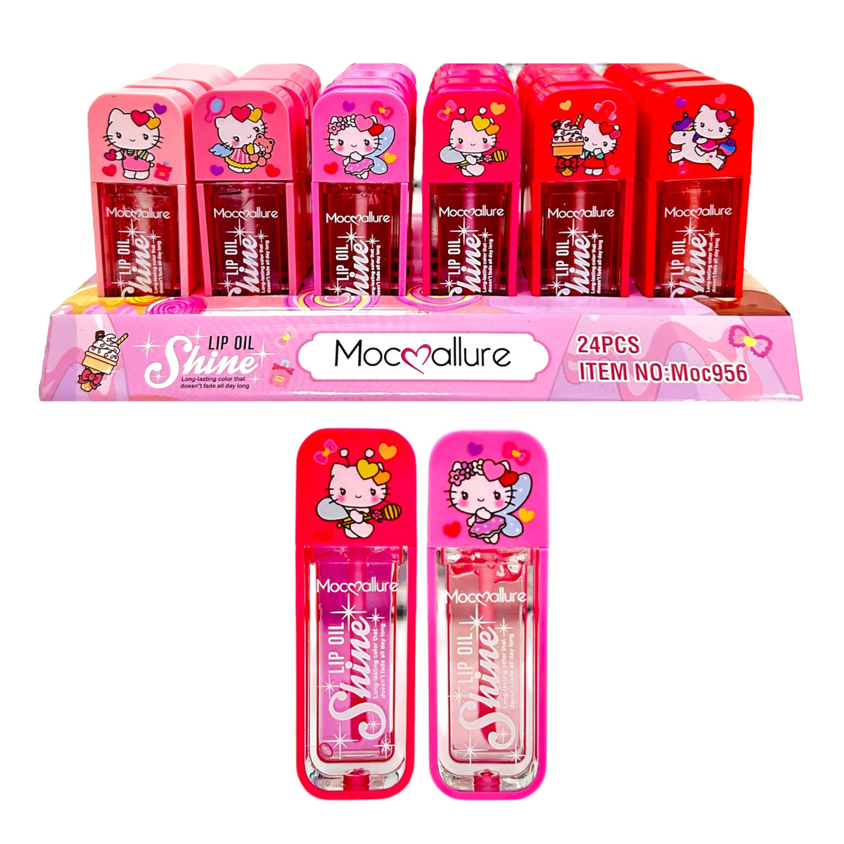 BRILLO MAGICO LIP OIL SHINE HELLO KITTY MOCALLURE
