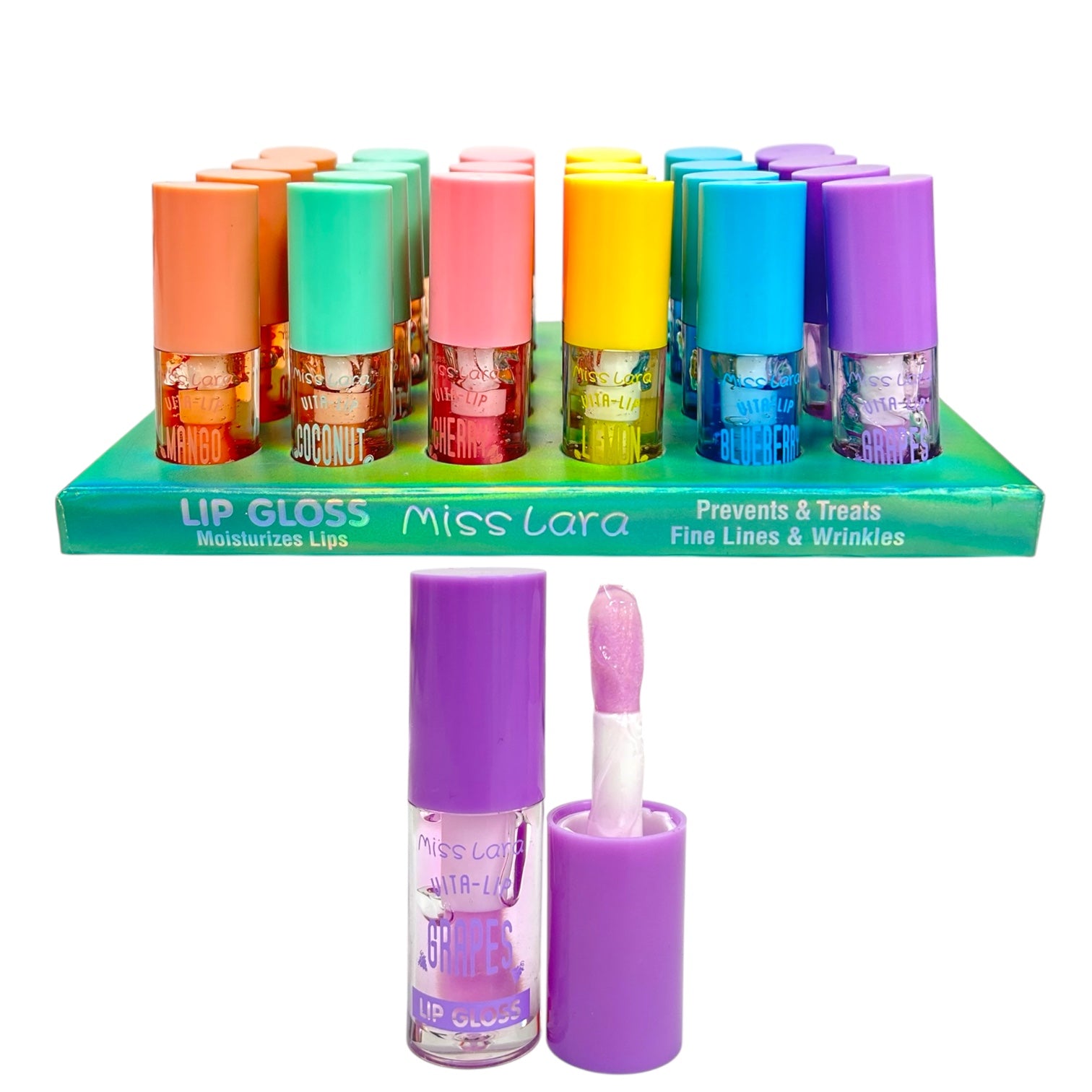 BRILLO GLOSS CON OLOR FRUTAS VITA-LIP MISS LARA