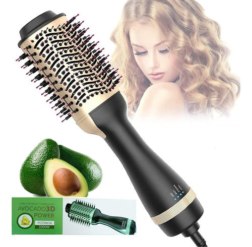 CEPILLO SECADOR AVOCADO 3D POWER / KERATIN 3D PRO