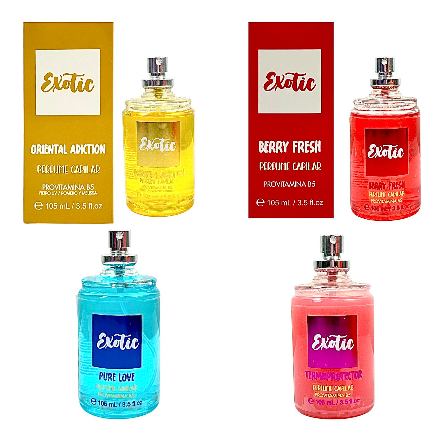 PERFUME CAPILAR 105ML EXOTIC