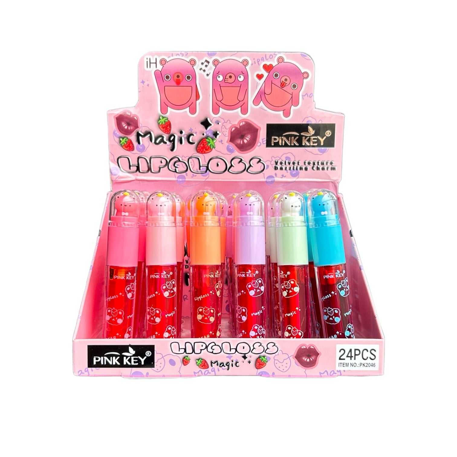 TINTA DE LABIOS BEAR MAGIC PINK KEY