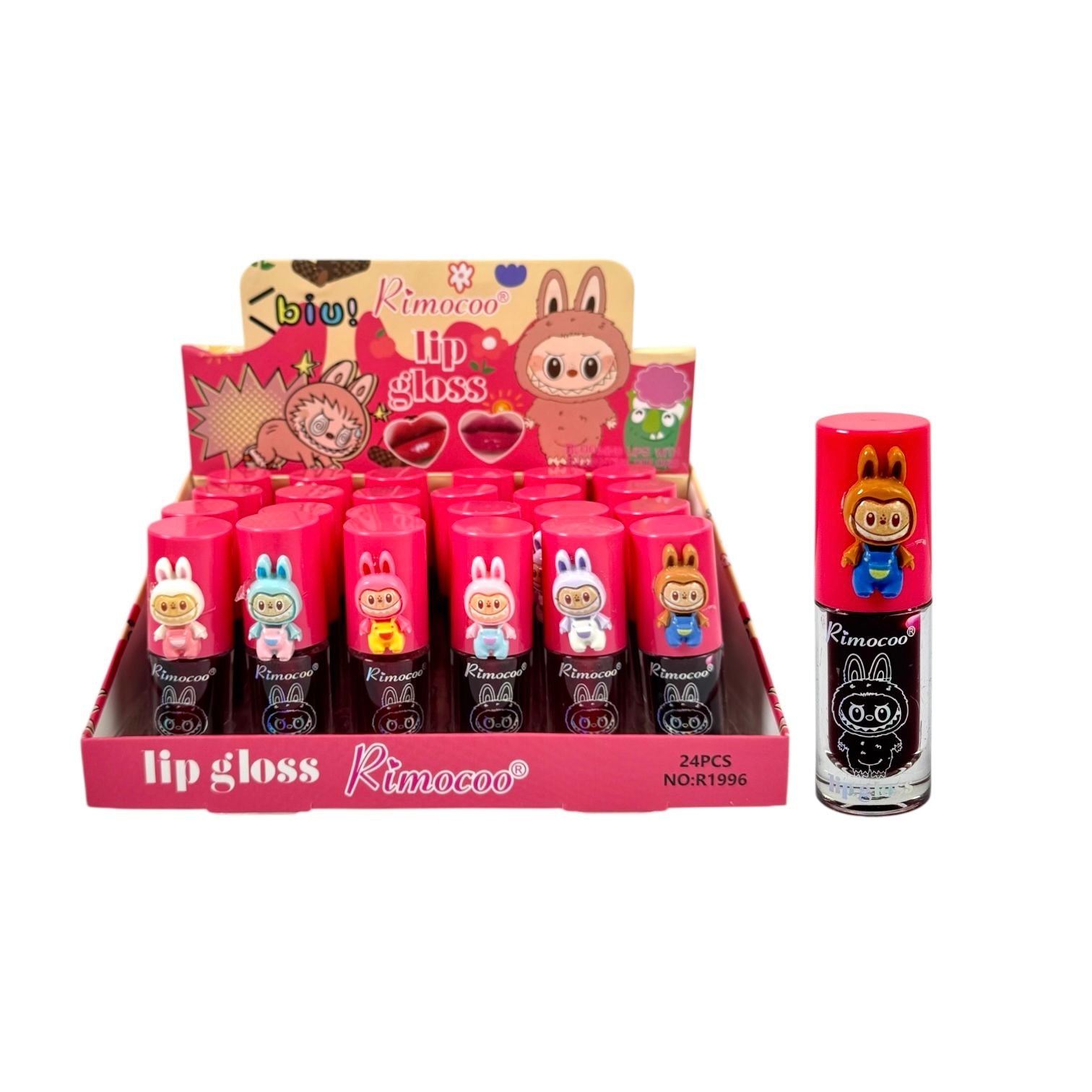 TINTA DE LABIOS REDONDO LABUBU ROPA RIMOCOO