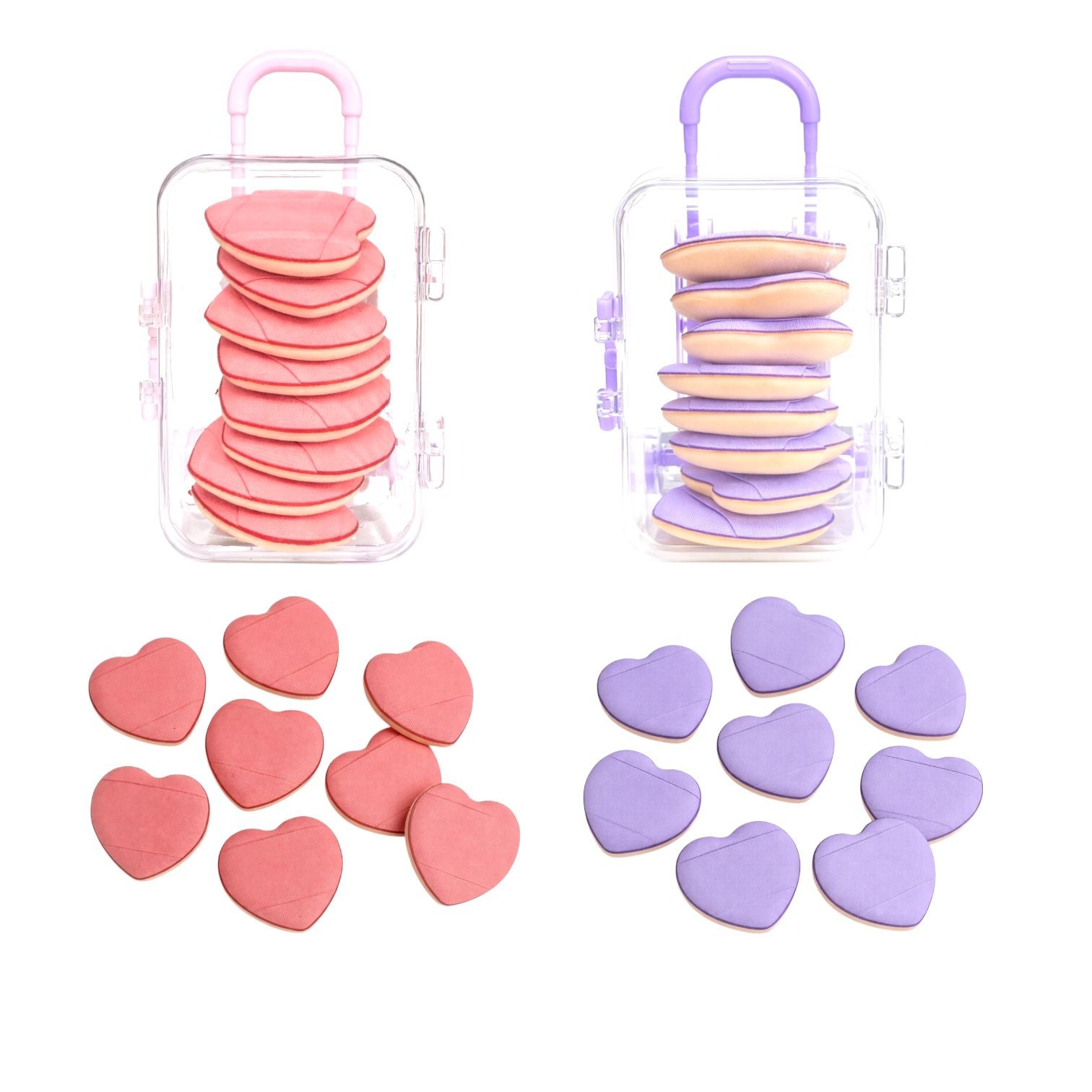 MALETICA X 8 MINI BORLITAS CORAZON