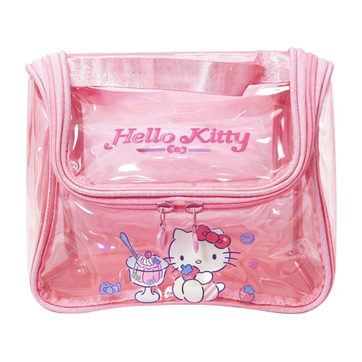COSMETIQUERA GRANDE TRANSPARENTE SANRIO