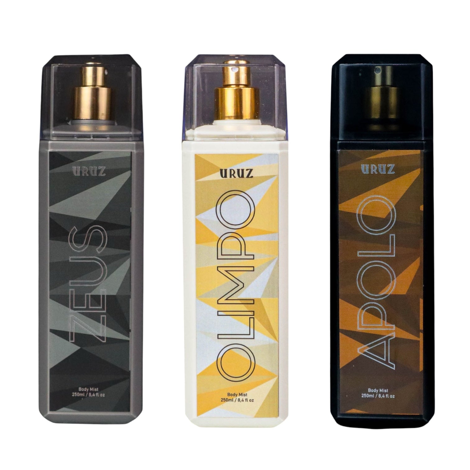 PERFUME PARA HOMBRE APOLO ZEUS OLIMPO 250ML URUZ