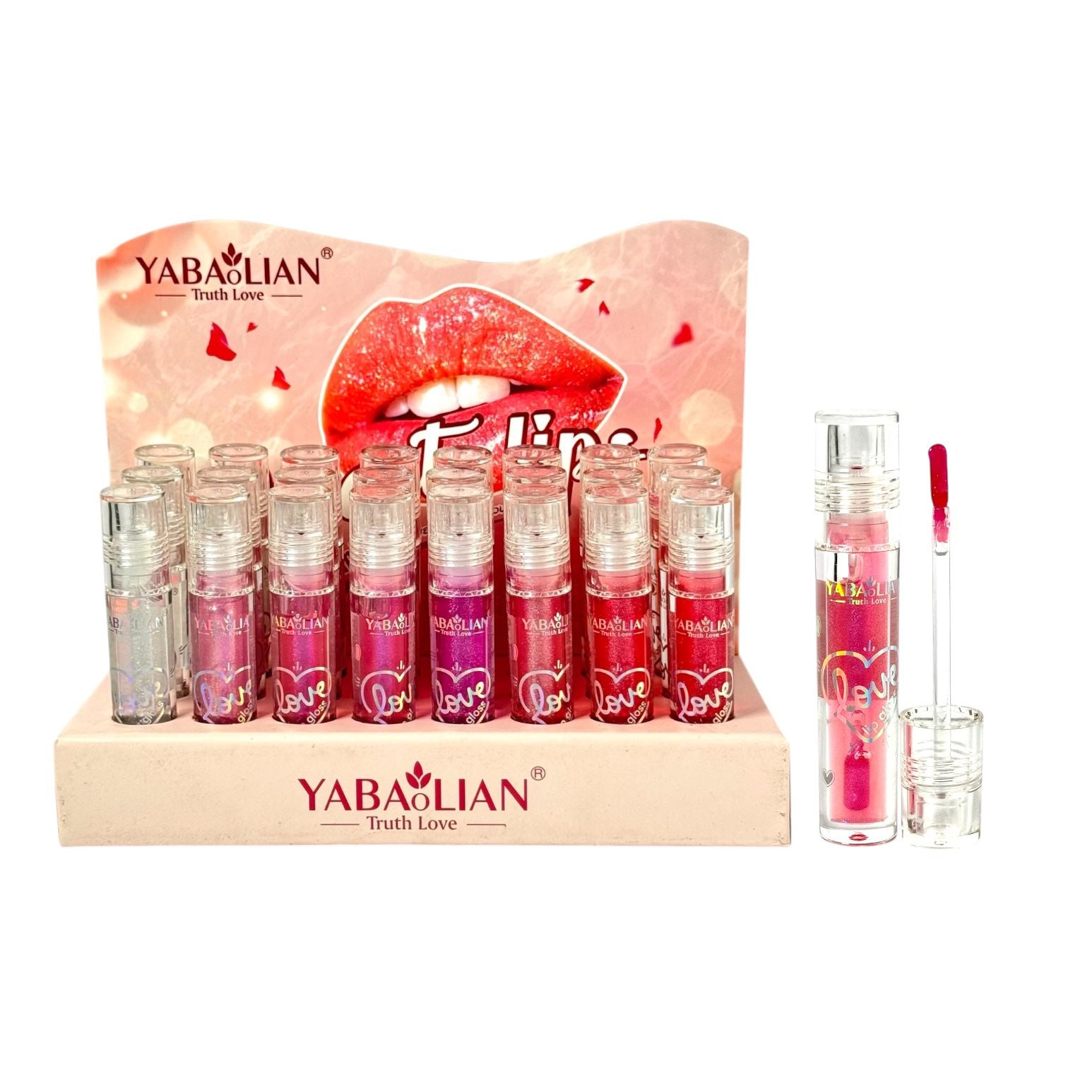 BRILLO GLOSS CON COLOR ESCARCHADO TRUTH LOVE YABAOLIAN