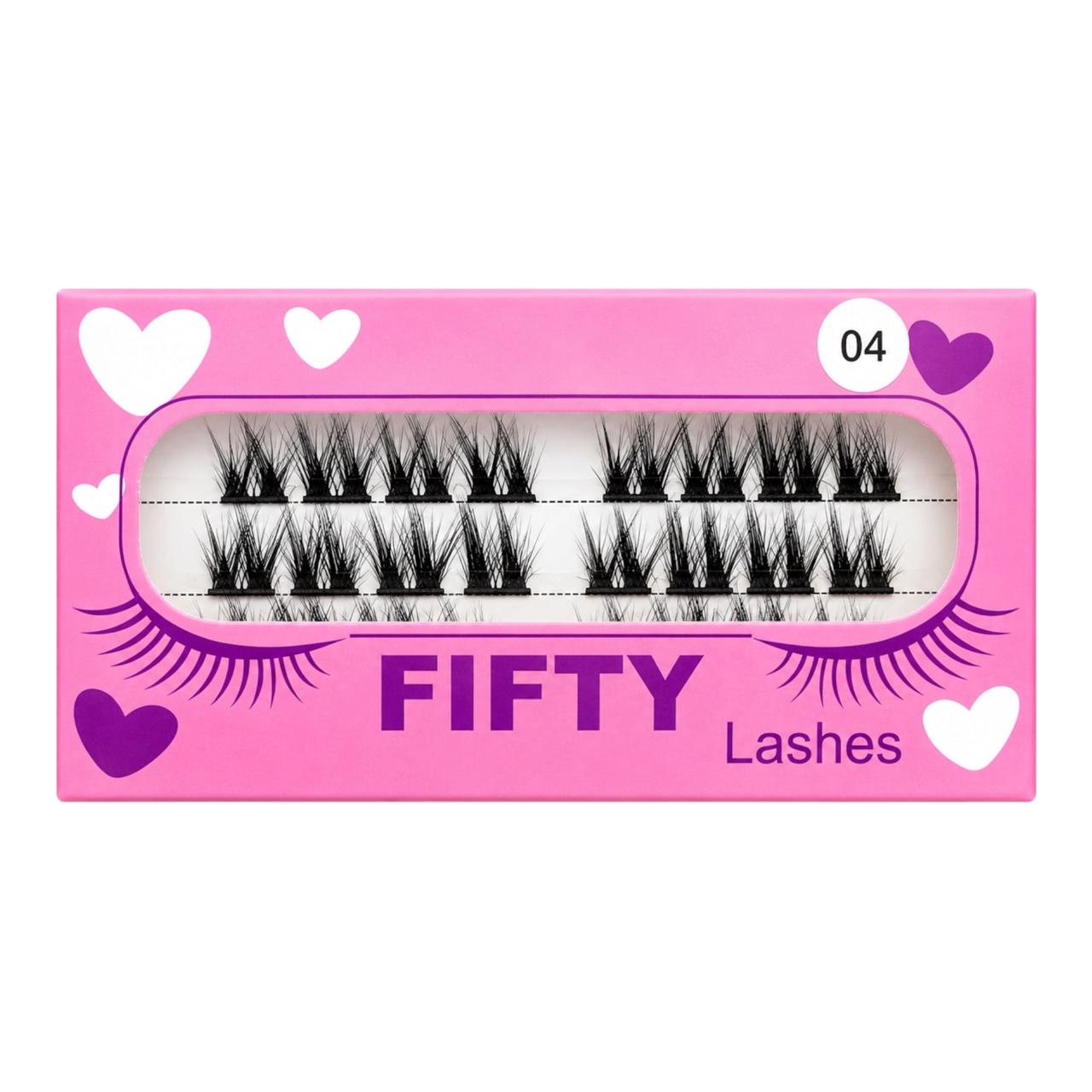 PESTAÑAS VOLUMEN RUSO REF 04 FIFTY LASHES