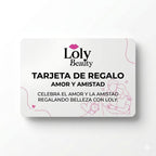 TARJETA DE REGALO AMOR Y AMISTAD